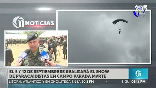 What are the dates for the skydiver show?