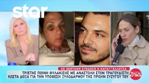 Κώστας Δόξας: Τριετής ποινή φυλάκισης για την υπόθεση ξυλοδαρμού της πρώην συζύγου του