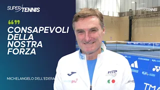Team Manager Michelangelo Dell'Edera on the upcoming Billie Jean King Cup debut