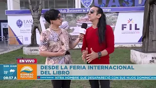 Roldán Mármol, cultural manager, highlights the value of culture from the 2026 Book Fair