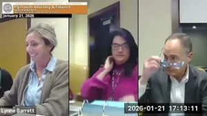 Plymouth Advisory & Finance Sub-Committee A: Administration/Inspectional Services: 1/21/26