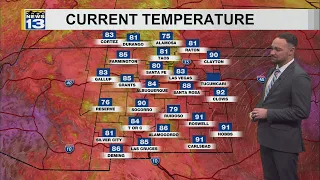 Near record high temperatures for parts of New Mexico this week