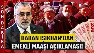 #BREAKING | Statement from Minister Işıkhan on Minimum Pension! How Much Will It Be? - TGRT Haber