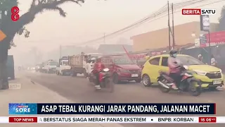 Jarak Pandang di Palangka Raya di Bawah 100 Meter Picu Kemacetan di Jalan #Beritasatu
