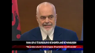RAMA: 62% E TË BURGOSURVE NË SHQIPËRI JANË NË PARABURGIM