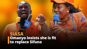 ‘Raila saw something in me’ – Omanyo insists she is fit to replace Sifuna