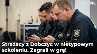 Dobczyce volunteer firefighters took part in special training featuring a game