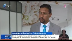 Clóvis Silva promises to improve working conditions for RTC professionals in São Nicolau