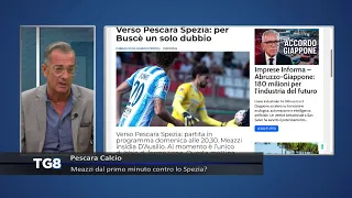 Pescara Calcio - Meazzi dal primo minuto contro lo Spezia?