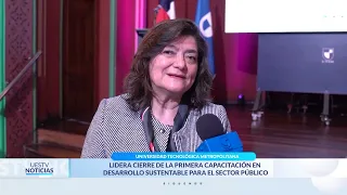 UTEM lidera cierre de la primera capacitación en Desarrollo sustentable para el Sector Público