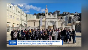 Pelerini din Arhiepiscopia Romanului și Bacăului revin din Israel, după ce au fost blocați