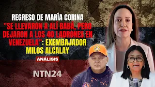 "They took away Ali Baba, but left the 40 thieves in Venezuela": former Ambassador Milos Alcalay