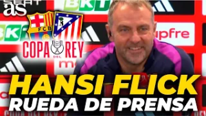FLICK, RUEDA DE PRENSA COMPLETA HOY previa FC BARCELONA vs. ATLÉTICO DE MADRID | COPA DEL REY