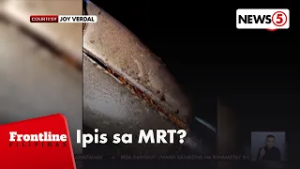 Litrato ng mga umano'y ipis na nakasiksik sa handrail ng MRT-3, viral