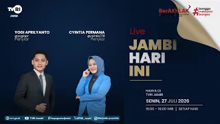 JAMBI TODAY | July 27, 2026 Edition#jhi#News#WorldCupU17OnTVRI#TVRIJambi#NationUnitingMedia