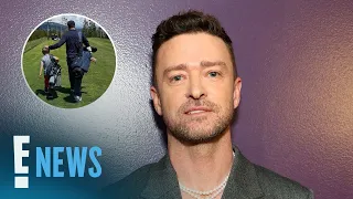 Justin Timberlake and Son Phineas, 5, Hit the Golf Course | E! News