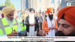 Nagar Kirtan at Gurdwara Sahib Leamington & Warwick (Part 1 of 2)