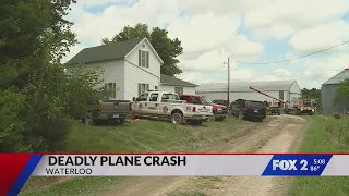 Two killed in plane crash near Waterloo, Illinois; Victims were father and son
