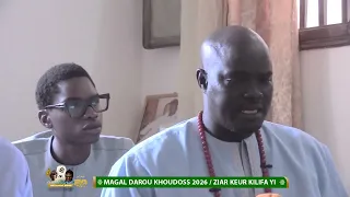 Magal Darou Khoudoss 2026 Ziar S. Moustapha Mbacke Khalifa S. Ahmadu Makhtar