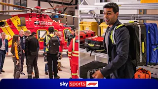Inside a meeting between F1 Teams and an Air Ambulance crew