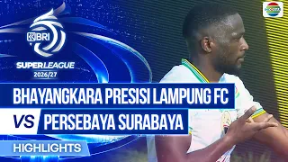 Bhayangkara Presisi Lampung FC vs Persebaya Surabaya - Highlight | BRI Super League 2026/27