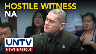 Davao City Mayor Baste Duterte, humarap bilang hostile witness sa impeachment trial ni VP Sara