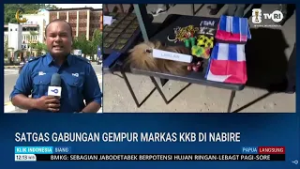 Satgas Gabungan Gempur Markas KKB Di Nabire