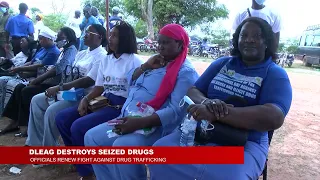 DLEAG destroys seized drugs