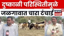 Jalgaon News | पाणीच नाही तर चारा उगवणार कसा? बियाणे वाटपावरून शेतकऱ्यांचा संतप्त सवाल | N18V