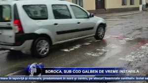 Soroca, sub Cod Galben de vreme instabilă