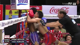 Explosive Muay Thai Highlights: Jitmuangnon Fight I Nueapathapee Putthaprachachuen VS Choengchai ...