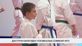 Дәстүрлі каратэден техникалық семинар өтті