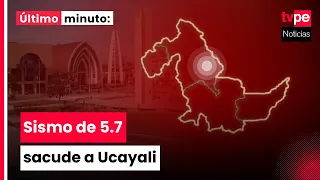 Strong 5.7 magnitude earthquake shakes the Ucayali region