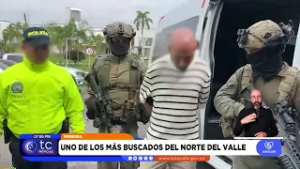 Capturan en Pereira a presunto cabecilla de Los Flacos, uno de los más buscados del norte del Valle
