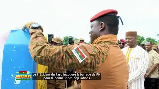 Water Infrastructure: The President of Faso inaugurates the Pô-Kapro Dam
