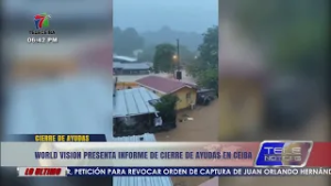 World Vision presenta informe de cierre de ayudas en La Ceiba