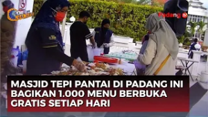 1.000 Pabukoan Gratis Setiap Hari di Masjid Al Hakim Padang, Ribuan Warga Padati Saat Ramadan 2026