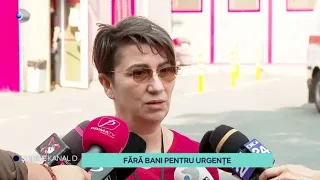 Stirile Kanal D - Fara bani pentru urgente! | Editie de pranz
