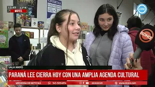 Public visits the Paraná Lee book fair on its final day