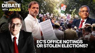 Debate With Arnab: Congress Doubles Down On CEC Gyanesh Kumar Over News Report