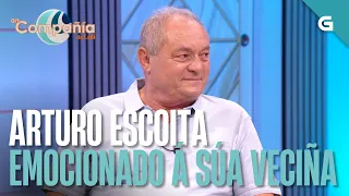 Arturo escoita EMOCIONADO a súa VECIÑA ao teléfono | EN COMPAÑÍA DE LOLI