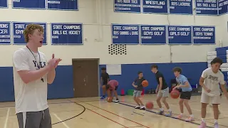 Yale star holds basketball camp in hometown of West Hartford