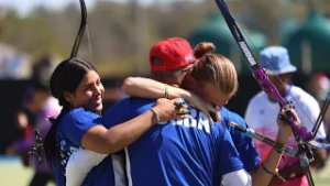 Medalla histórica para Cuba en el arco Recurvo mixto en Asunción 2025.