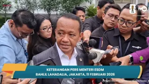 Keterangan Pers Menteri ESDM Bahlil Lahadalia, Jakarta, 11 Februari 2026