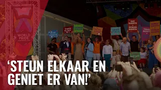 Koningin Máxima opent WorldPride