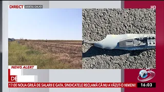 Drone wreckage recovered. Special broadcast