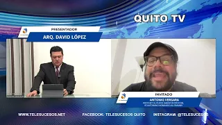 QUITO TV INTERVIEW JULY 17, 2026 Artist: Antonio Vergara Topic: RICOCHET - ROCK ALBUM