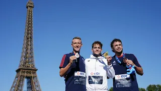 Finally, medals for France in open water swimming • FRANCE 24 English