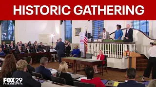 Lawmakers gather at Congress Hall for 250th anniversary