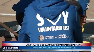 01 JUL 2026 Universitarios realizan mejoras en el Liceo Juan Dante Parraguez